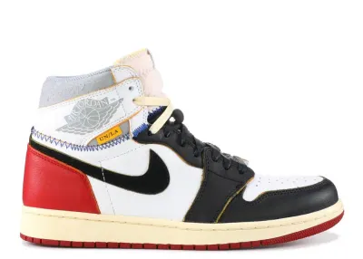 Jordan Retro 1 High x Union La "Black Toe"
