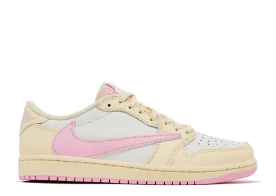 Jordan Retro 1 Low x Travis Scott 'Beige Pink'