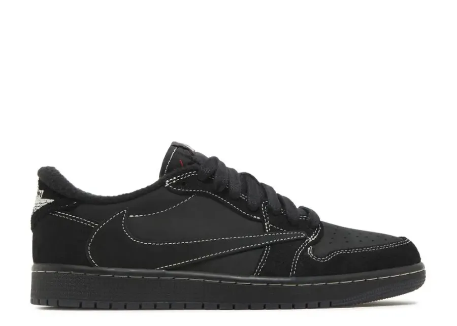 Jordan Retro 1 Low x Travis Scott "Black Phantom"