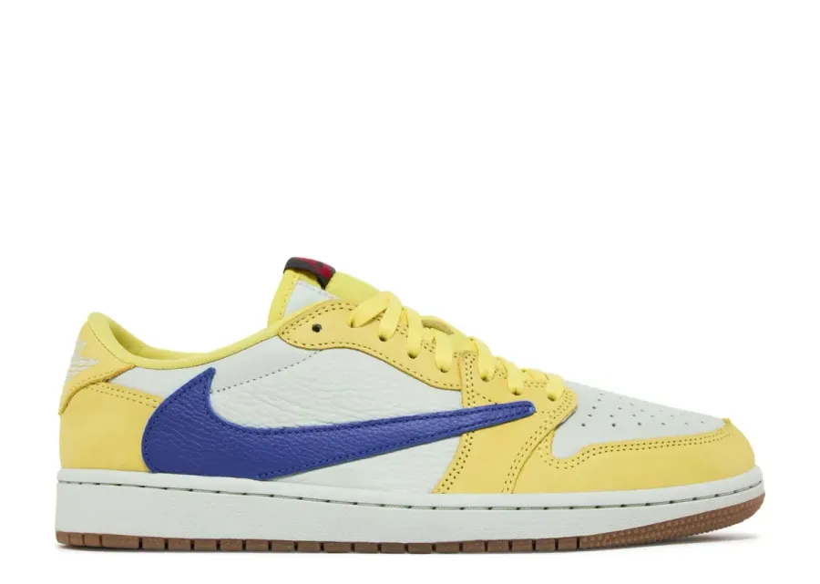 Jordan Retro 1 Low x Travis Scott "Canary"