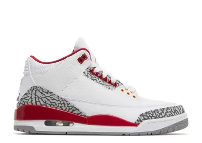 Jordan Retro 3 "Cardinal Red"