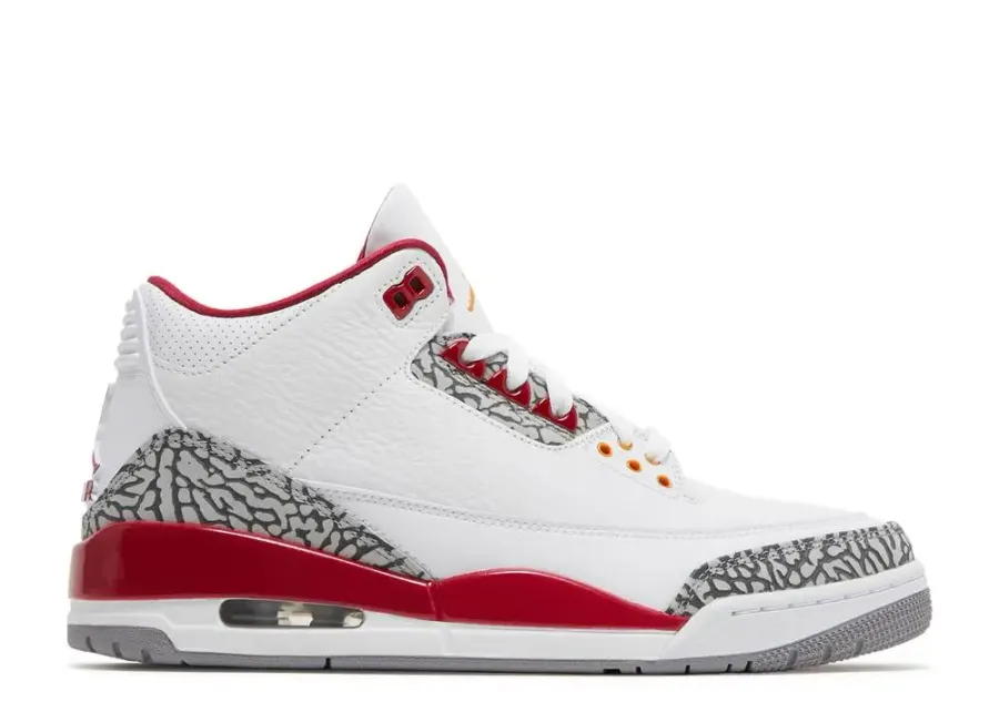 Jordan Retro 3 "Cardinal Red"
