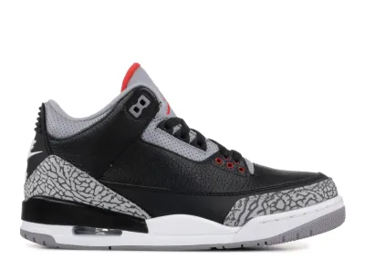 Jordan Retro 3 'Black Cement'