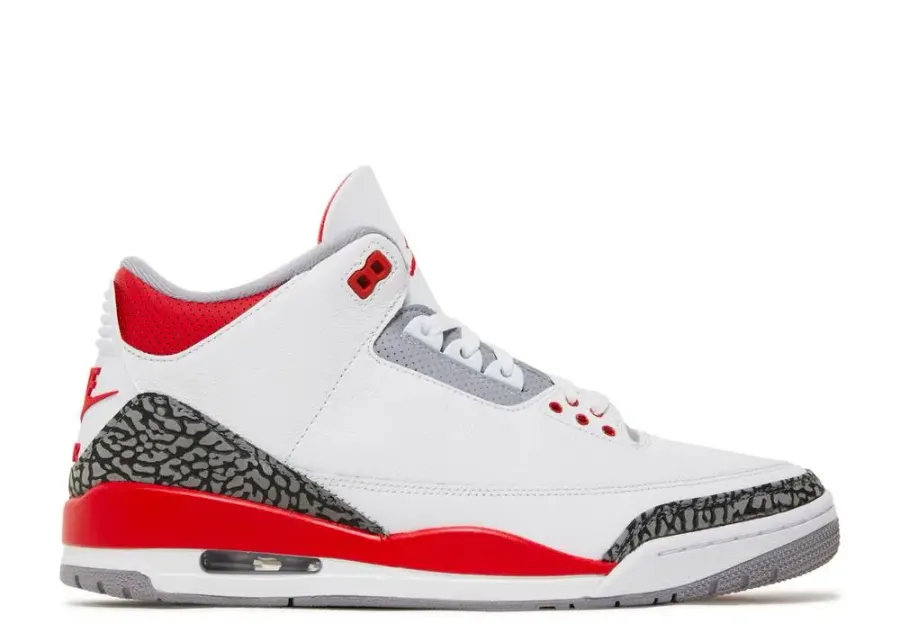 Jordan Retro 3 "Fire Red"