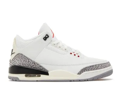 Jordan Retro 3 "White Cement Reimagined"