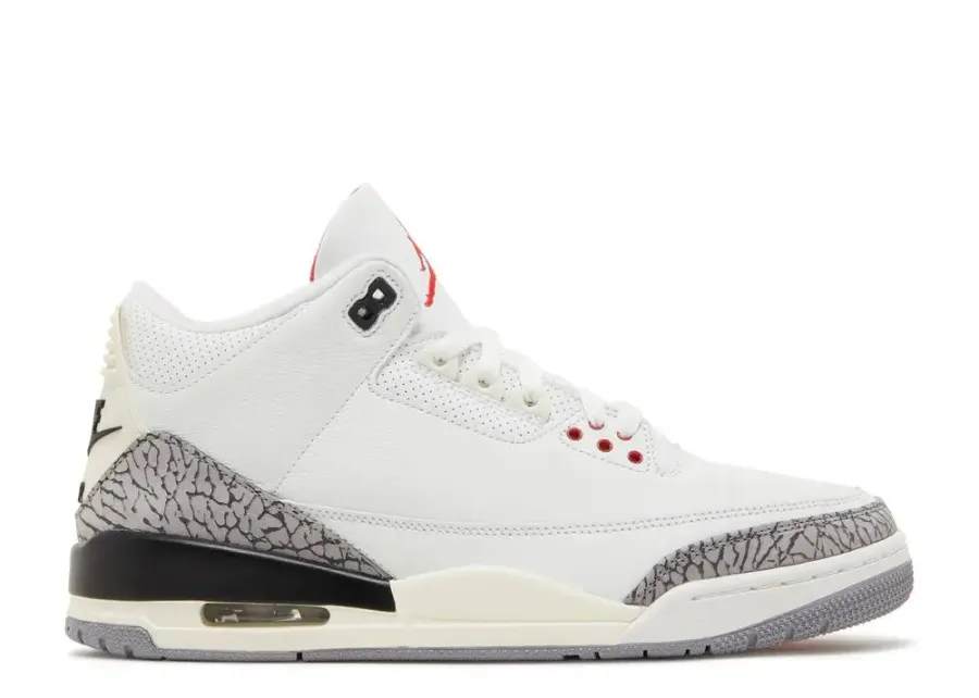 Jordan Retro 3 "White Cement Reimagined"