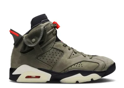 Jordan Retro 6 x Travis Scott "Olive"