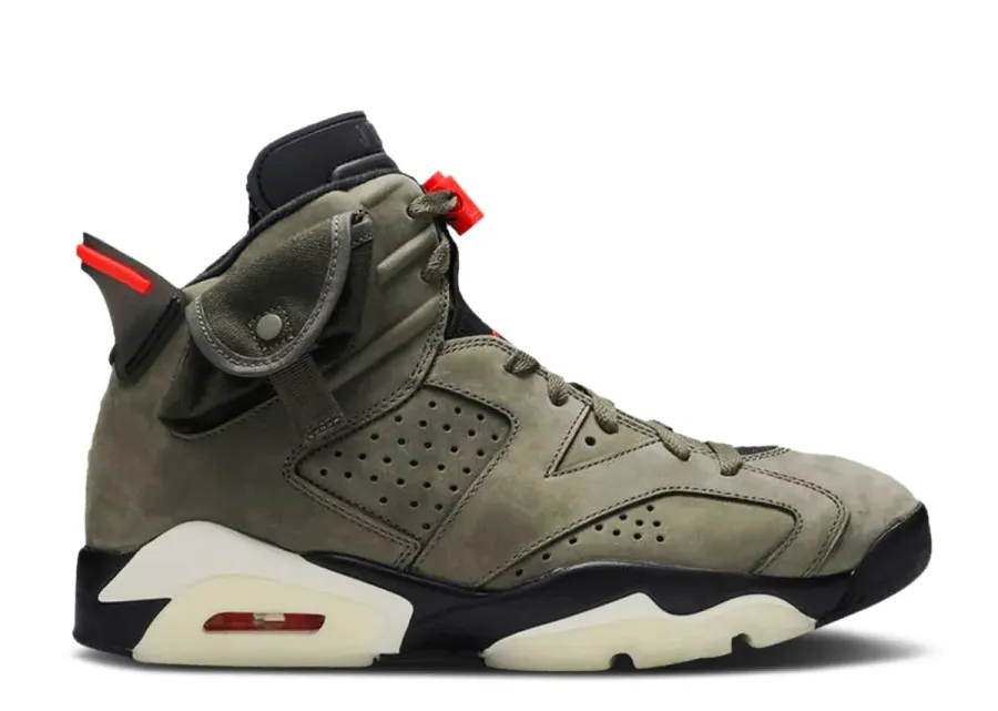 Jordan Retro 6 x Travis Scott "Olive"